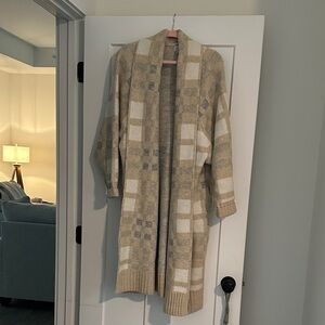 a new day Beige and Cream Women's Cardigan